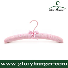 Hanger Facory Silky Satin Hanger avec rembourrage